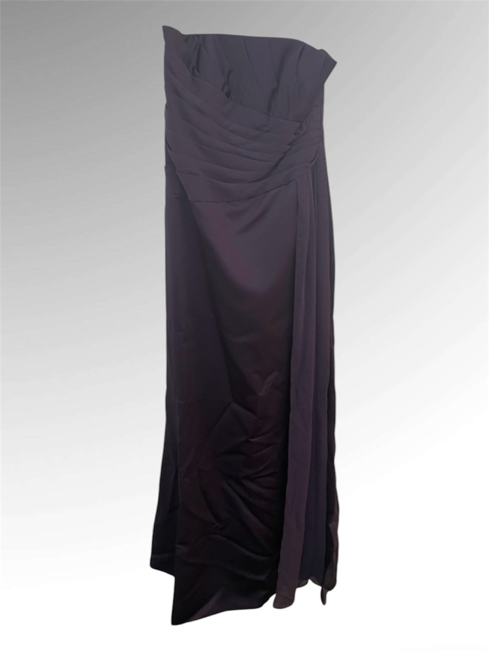 David's Bridal Strapless Dress - Dark Purple -
Homecoming/Prom